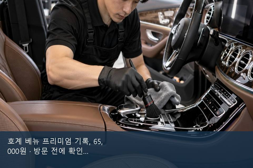 호계 베뉴 프리미엄 기록, 65,000원 · 방문 전에 확인한 것